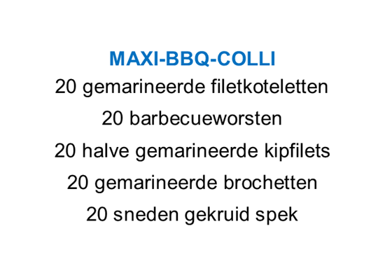 Afbeelding van Maxi-bbq-colli (zie info)