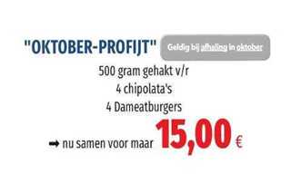 Afbeelding van Oktober-profijt (zie info)